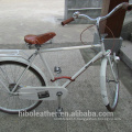 Vélo en cuir marron Vintage Little Lifter Cadre de vélo Triangle Montage Handcraft